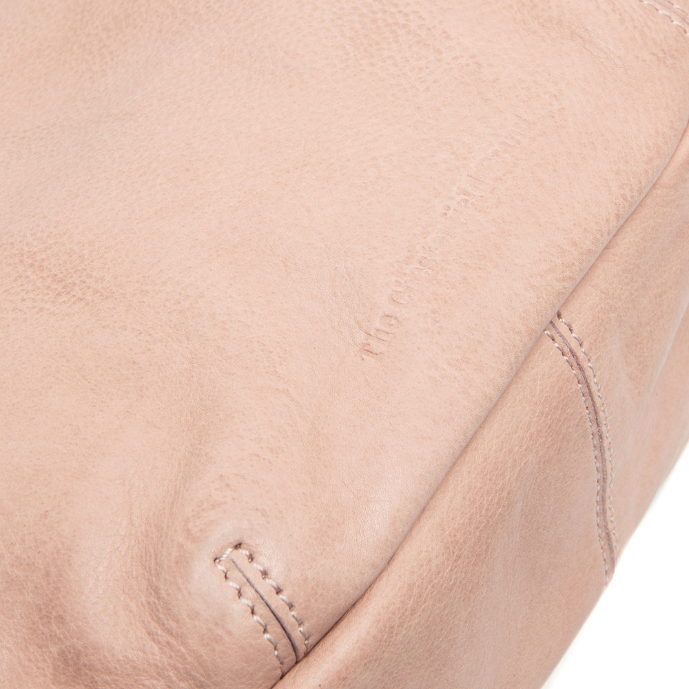 Leather Crossbody Bag Vintage Rose Clarita