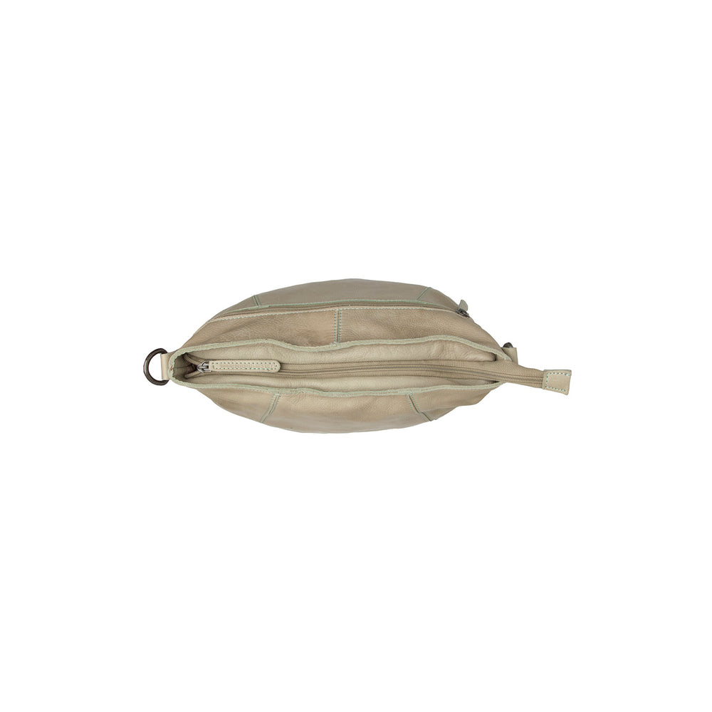 Leather Shoulder Bag Ocean Green Sintra