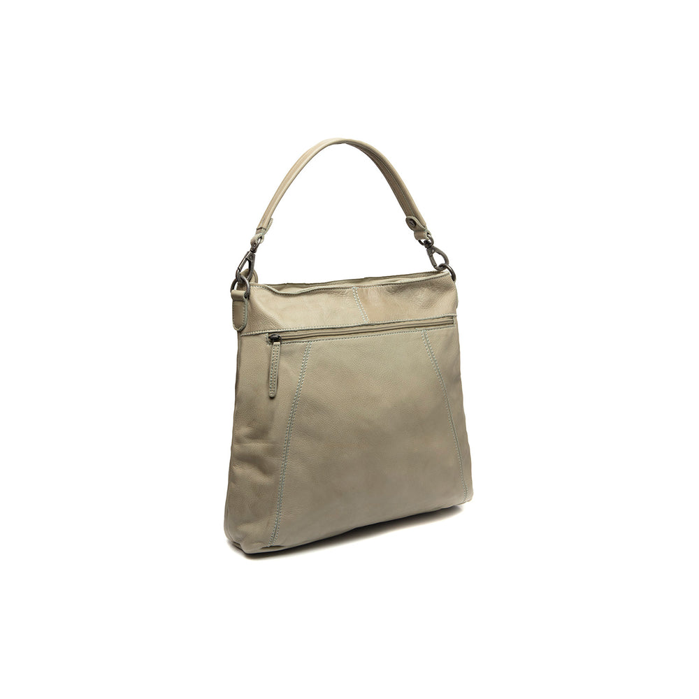 Leather Shoulder Bag Ocean Green Sintra