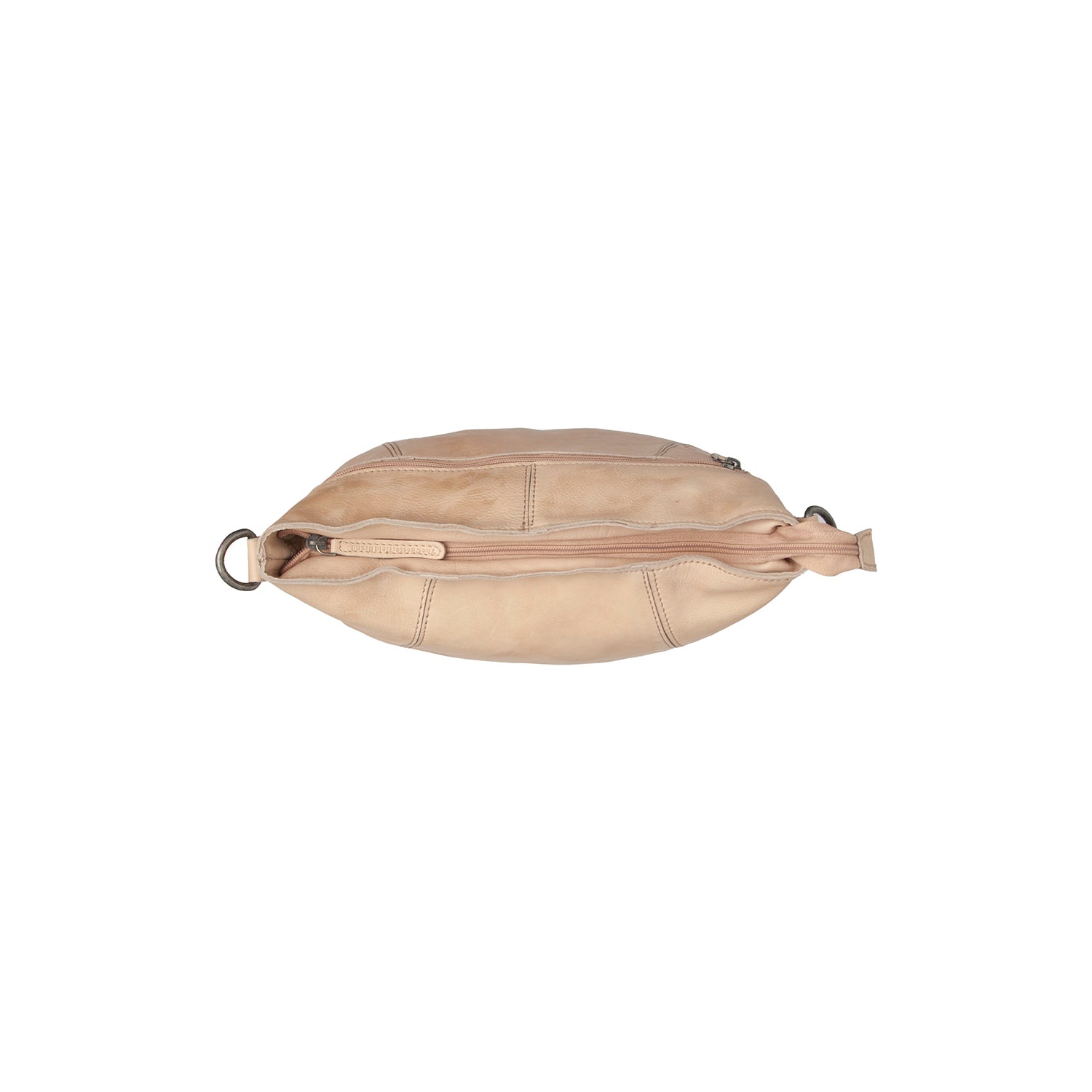 Sac Bandoulière en Cuir Beige Sintra