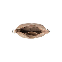 Sac Bandoulière en Cuir Beige Sintra