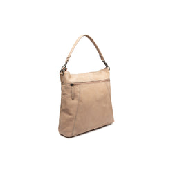 Sac Bandoulière en Cuir Beige Sintra