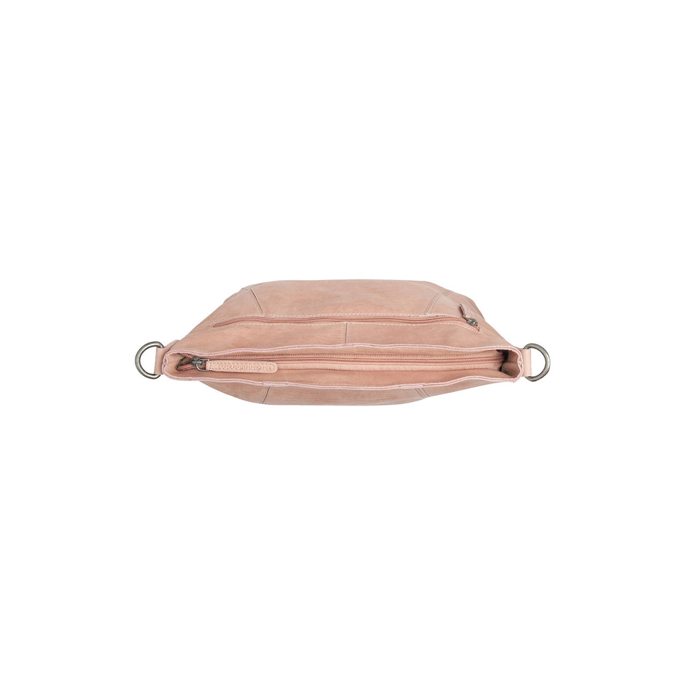Leather Shoulder Bag Vintage Rose Sintra
