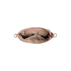 Sac Bandoulière en Cuir Rose Vintage Sintra