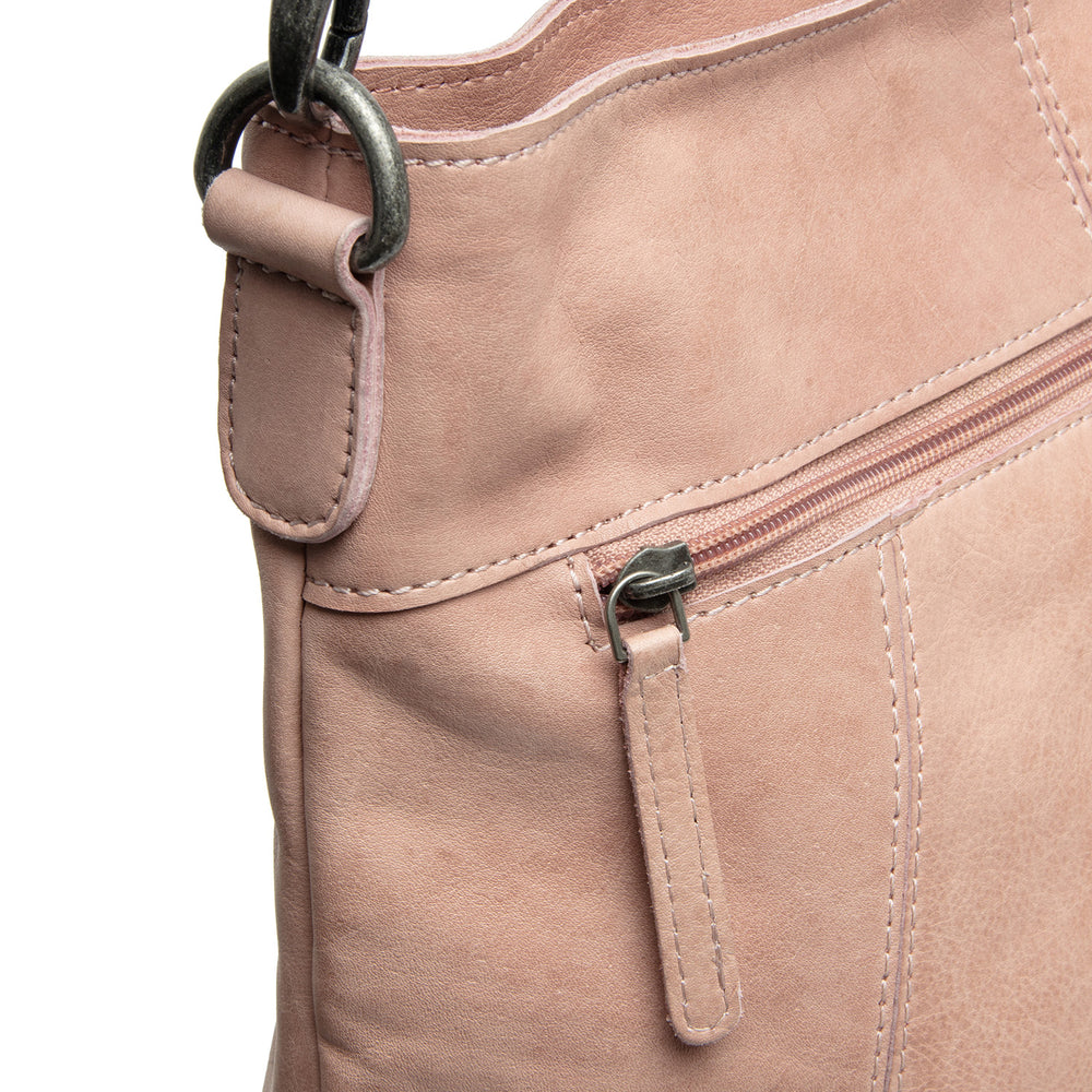 Leather Shoulder Bag Vintage Rose Sintra
