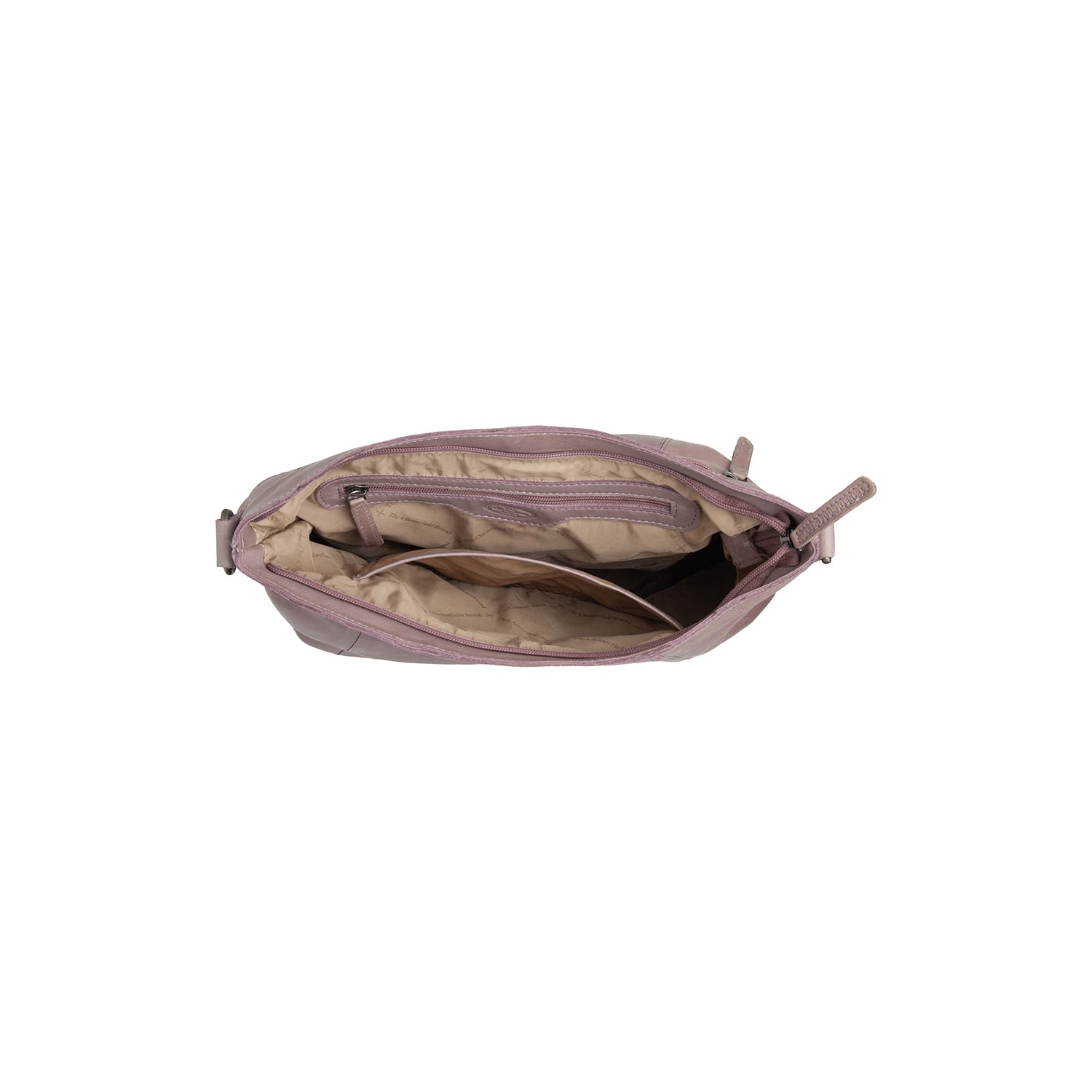 Sac Bandoulière en Cuir Lilas Lavande Sintra