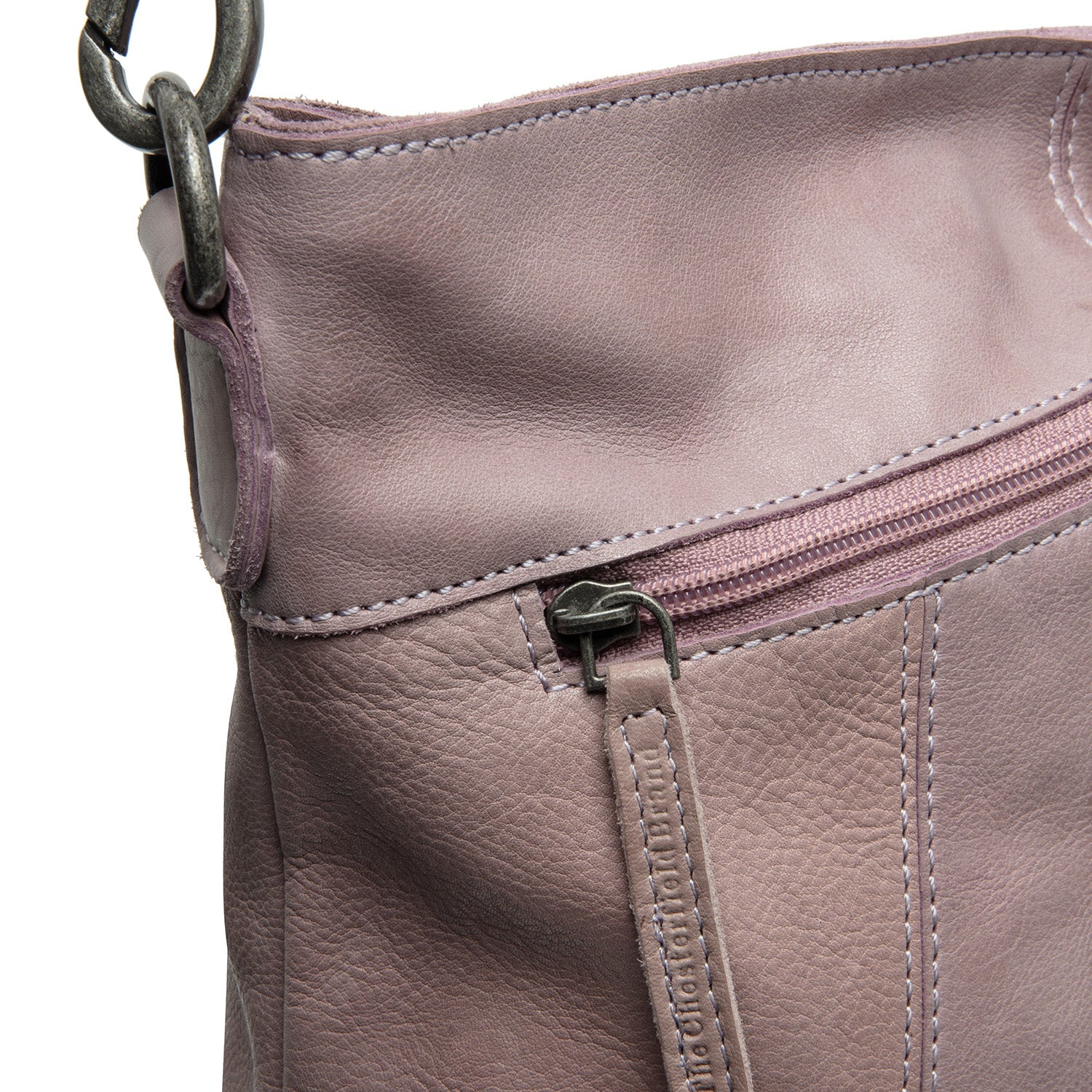 Sac Bandoulière en Cuir Lilas Lavande Sintra