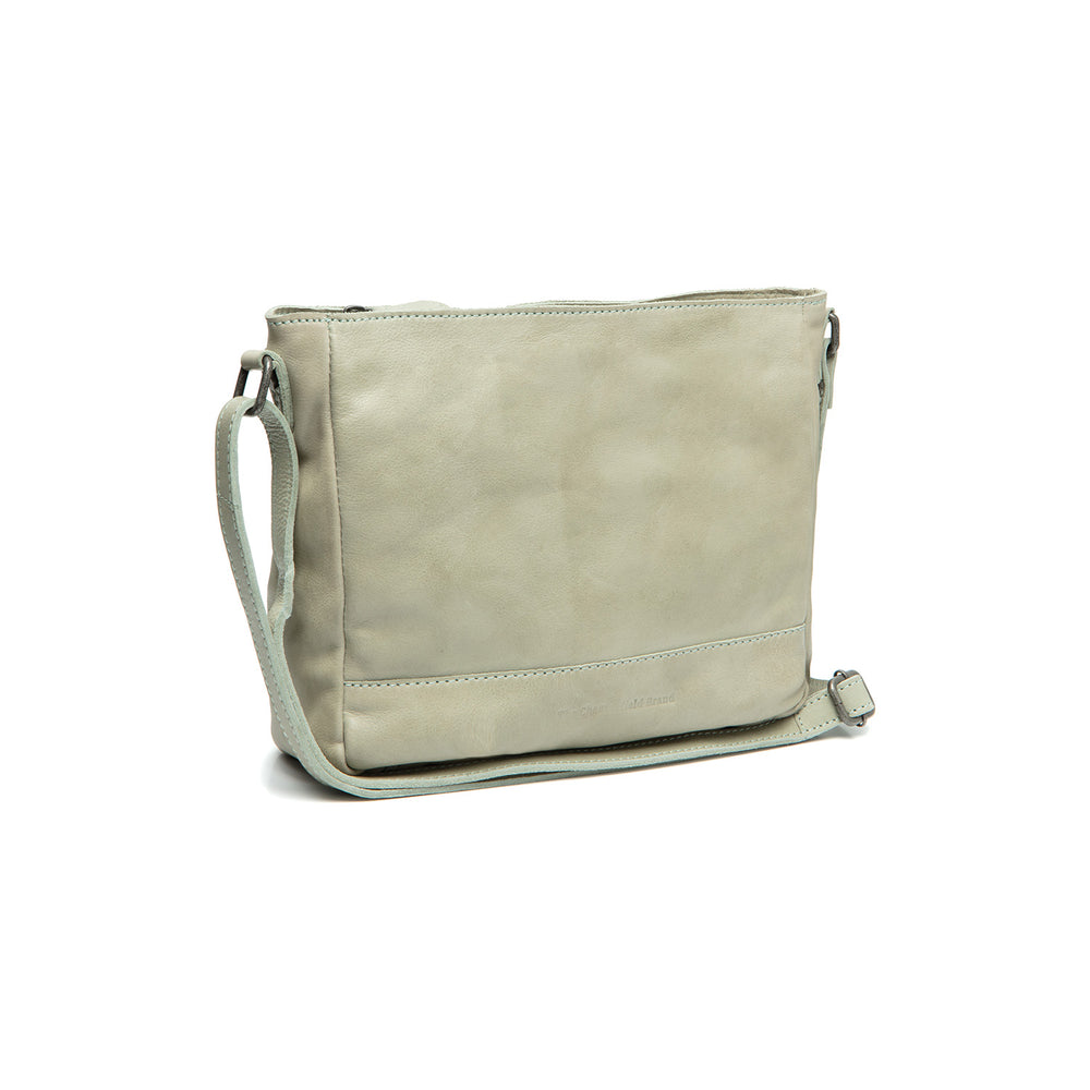 Leather Crossbody Bag Ocean Green Weimar