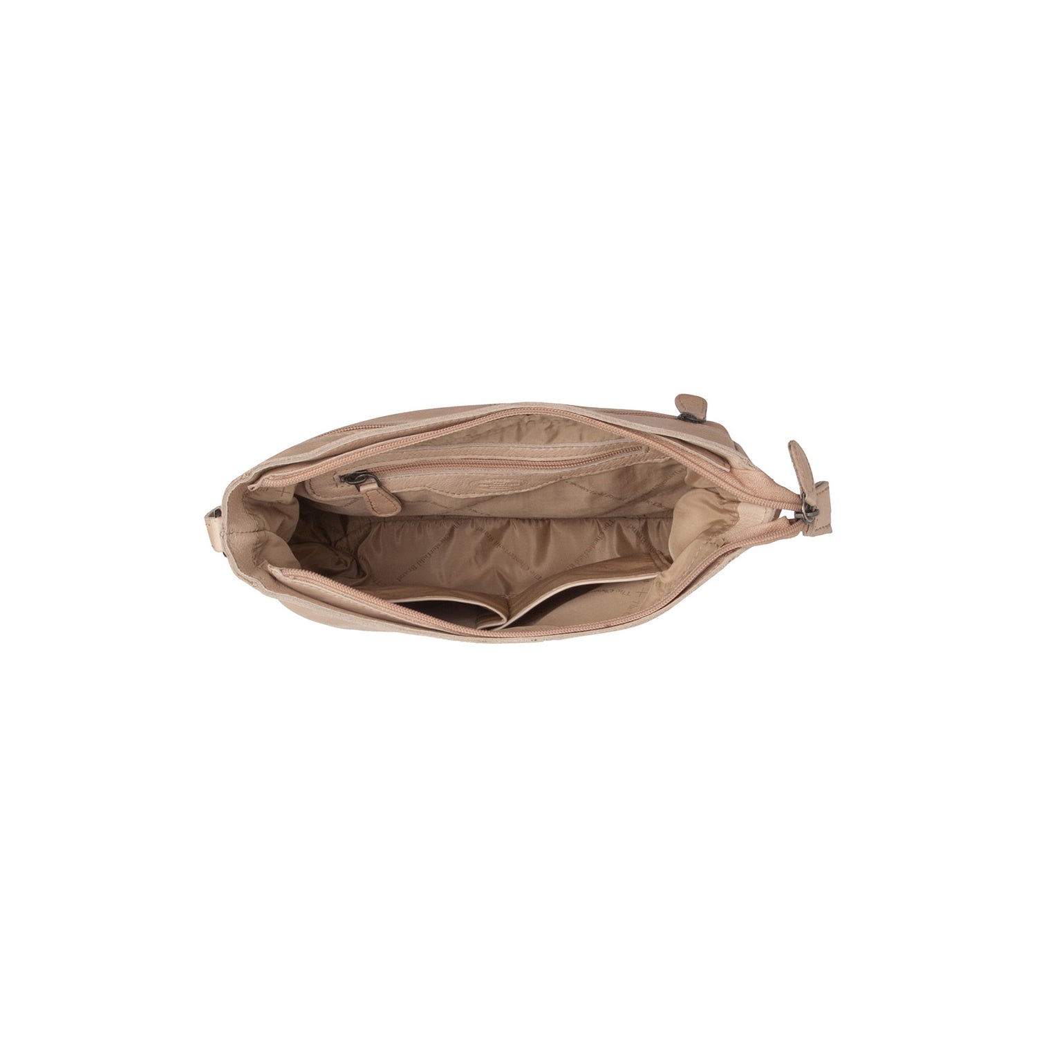 Sac Bandoulière en Cuir Beige Weimar