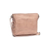 Sac Bandoulière en Cuir Rose Vintage Weimar