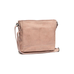 Sac Bandoulière en Cuir Rose Vintage Weimar