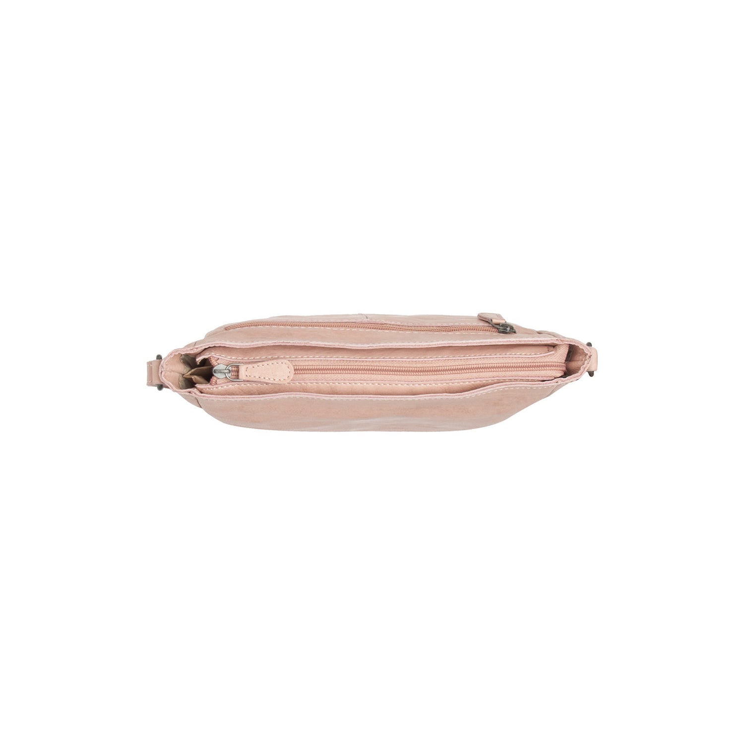 Sac Bandoulière en Cuir Rose Vintage Weimar