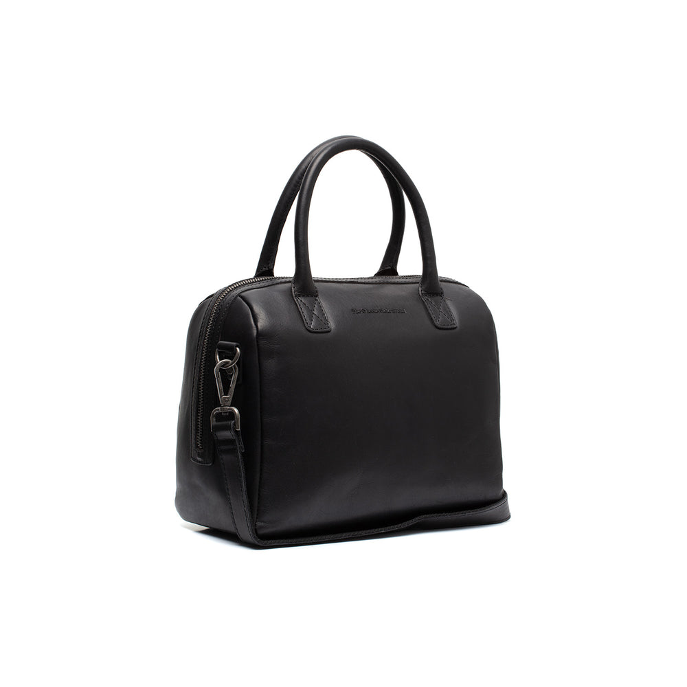 Leather Handbag Black Langton