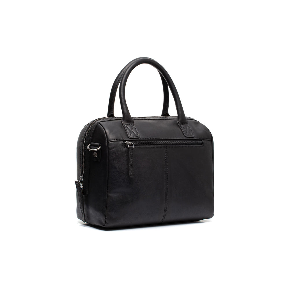 Leather Handbag Black Langton
