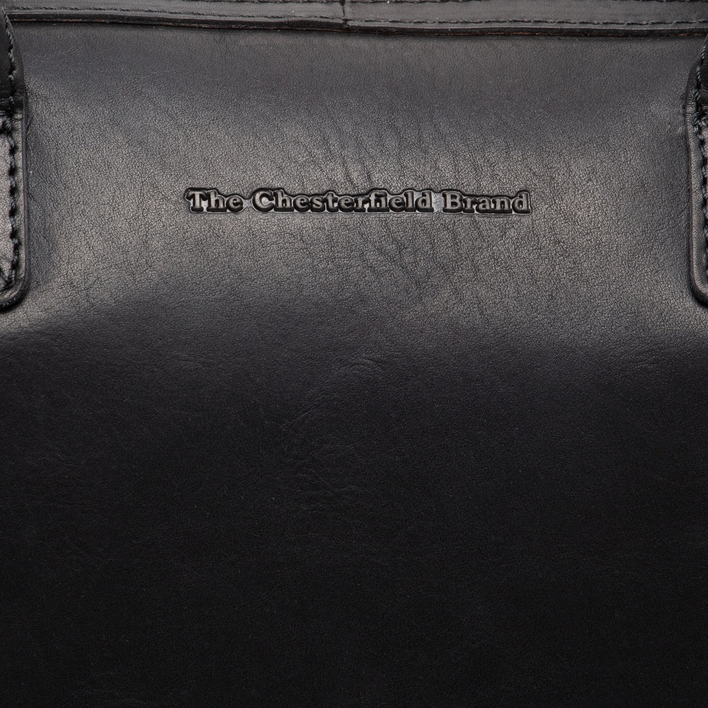 Leather Handbag Black Langton