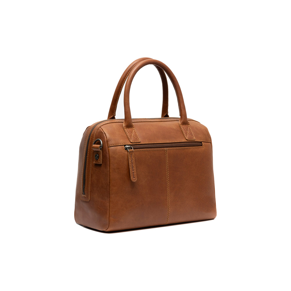 Leren Handtas Cognac Langton
