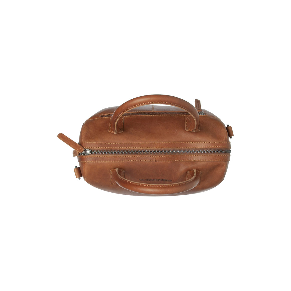 Leren Handtas Cognac Langton