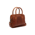 Leren Handtas Cognac Ezra