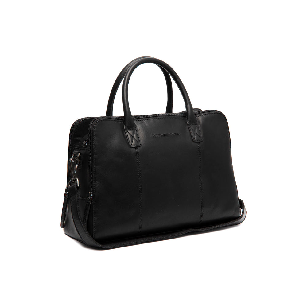 Leather Handbag Black Layton
