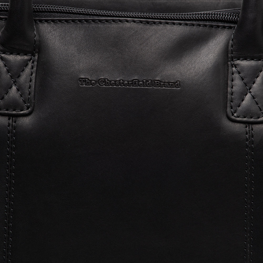 Leather Handbag Black Layton