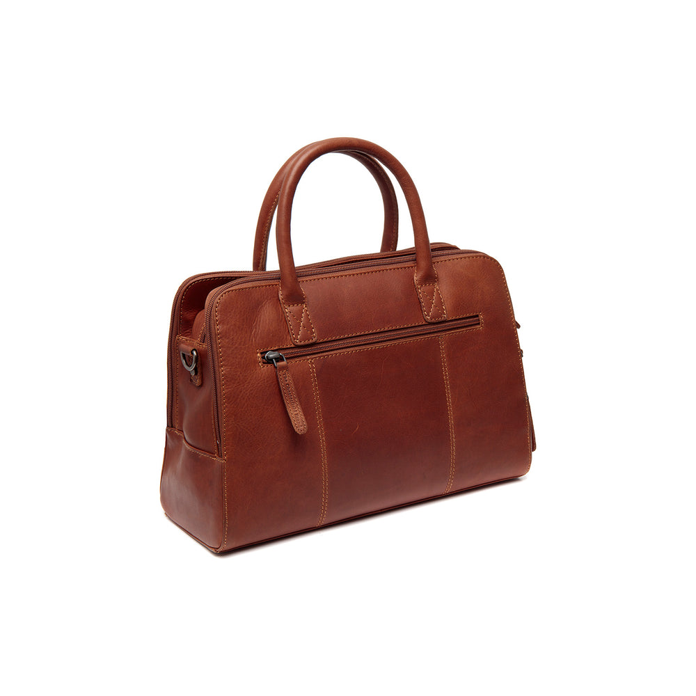Leather Handbag Cognac Layton