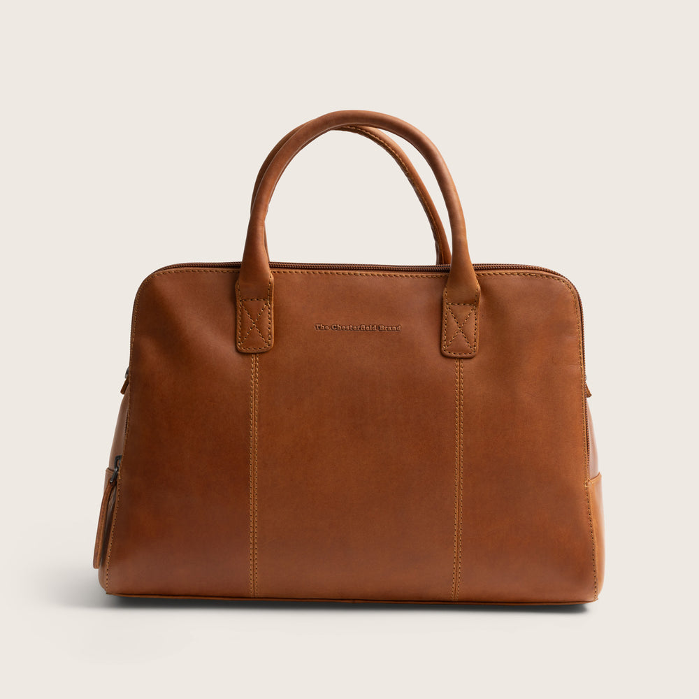 Leder Handtasche Cognac Layton