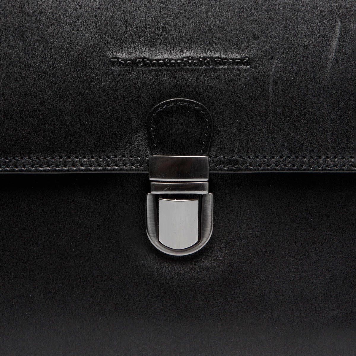Leder Handtasche Schwarz Renata