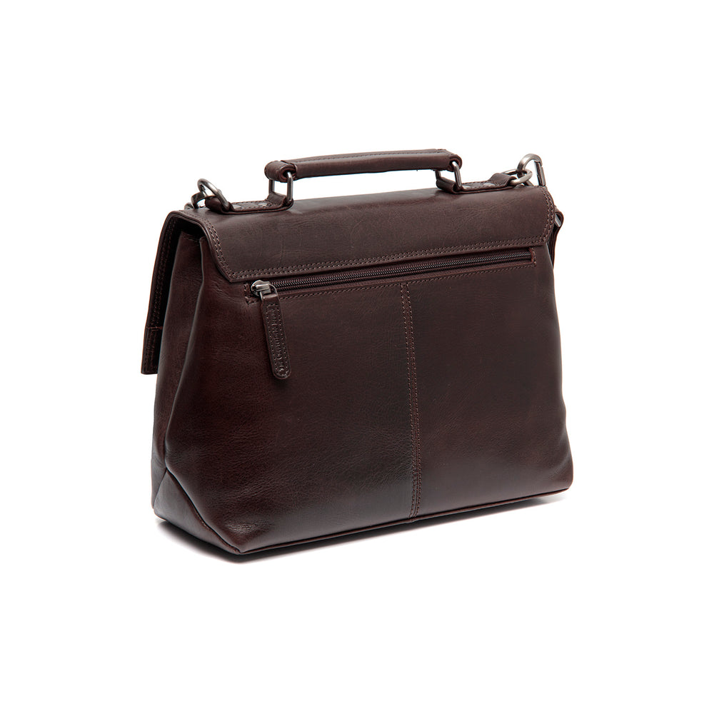 Leather Handbag Brown Renata