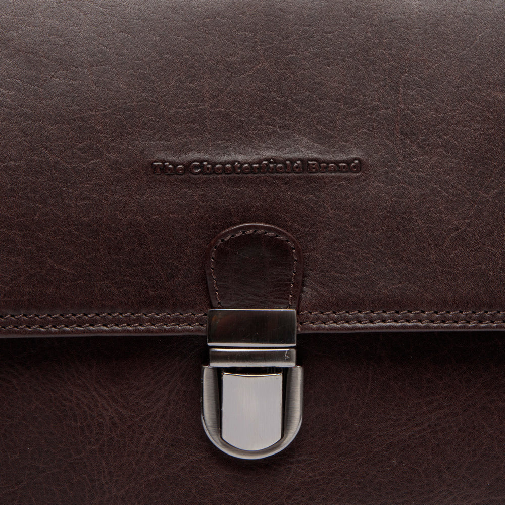 Leather Handbag Brown Renata