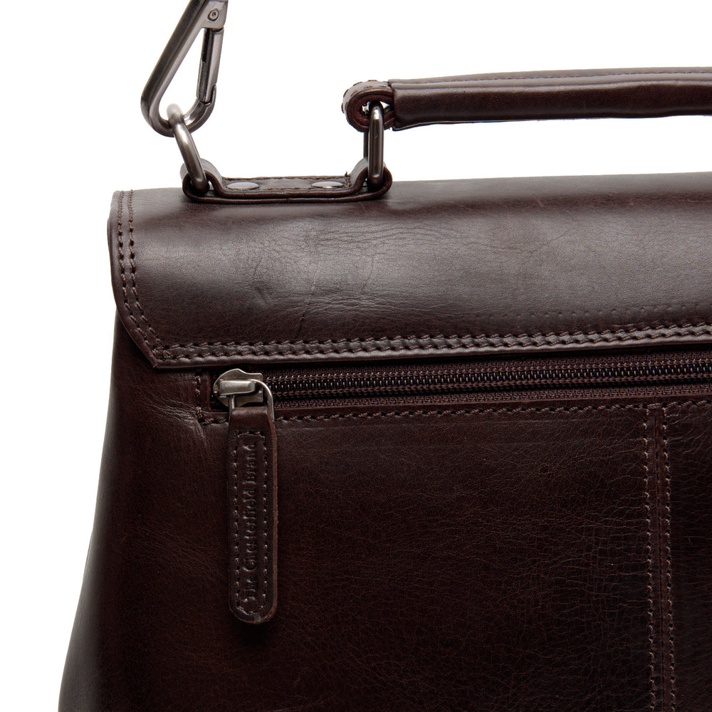 Leather Handbag Brown Renata