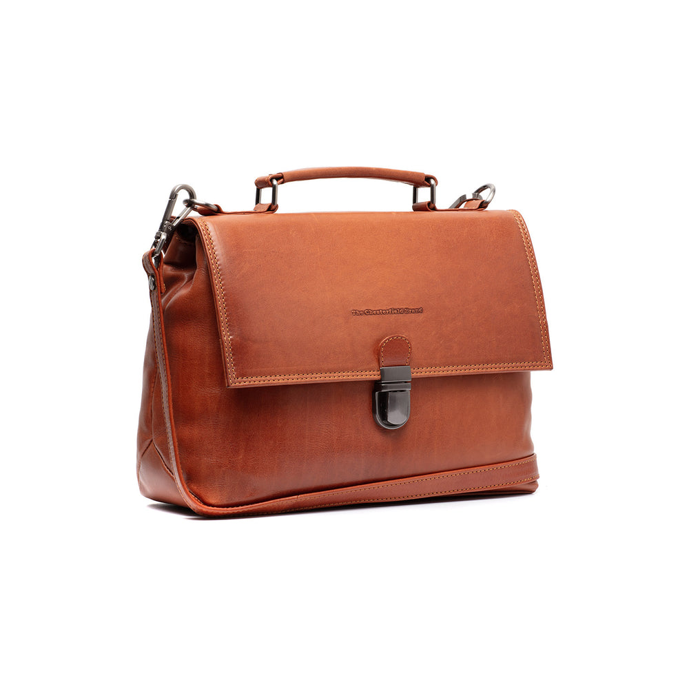Sac à Main en Cuir Cognac Renata