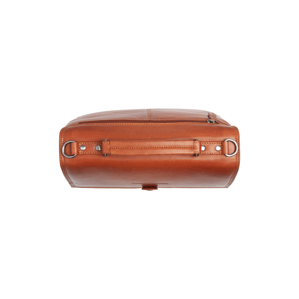 Sac à Main en Cuir Cognac Renata
