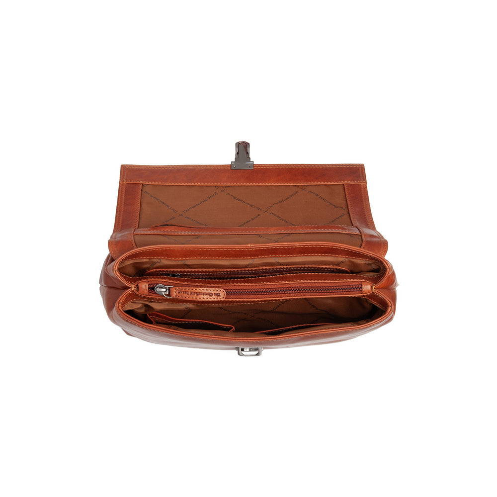 Sac à Main en Cuir Cognac Renata
