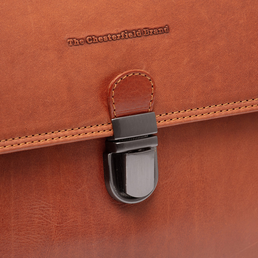 Sac à Main en Cuir Cognac Renata