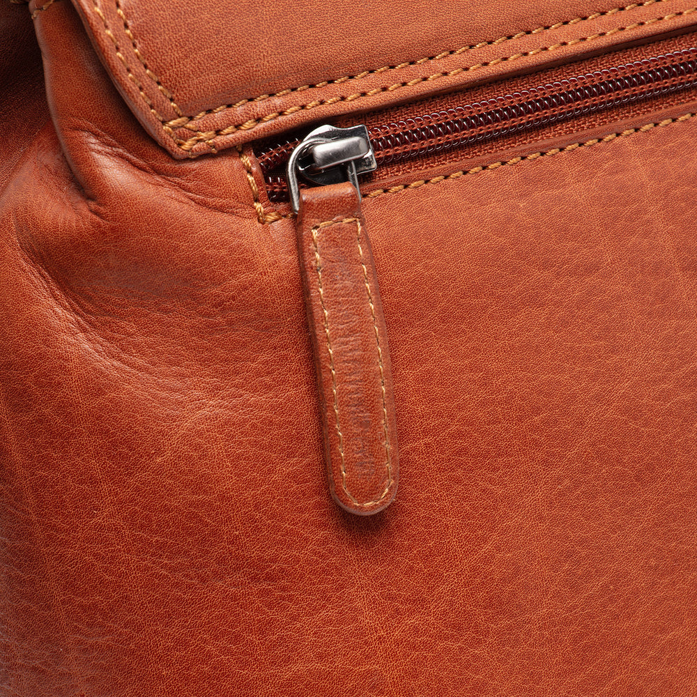 Sac à Main en Cuir Cognac Renata
