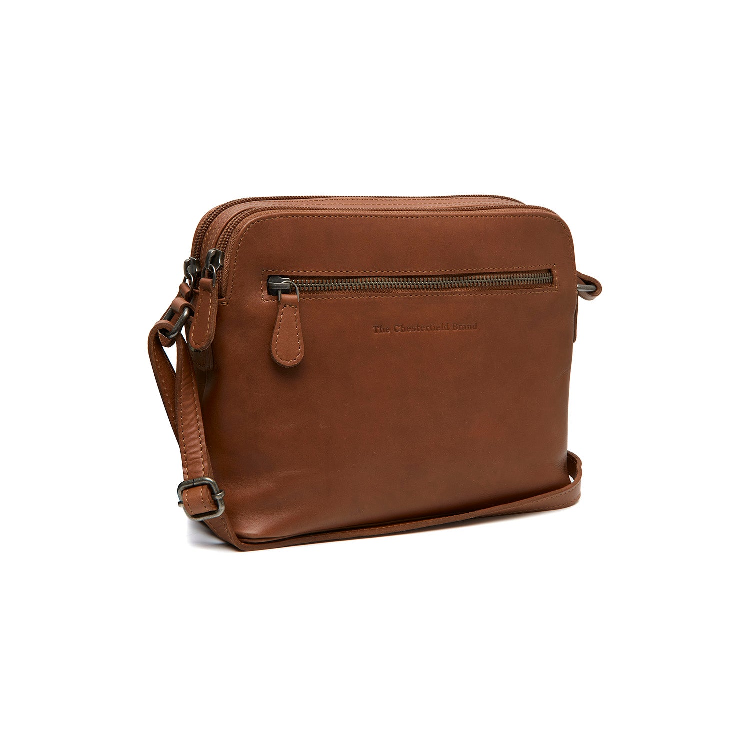 Shop Leather Crossbody Bag Cognac Nebraska | The Chesterfield Brand®