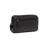 Sac Bandoulière en Cuir Noir Ellon