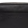 Sac Bandoulière en Cuir Noir Ellon