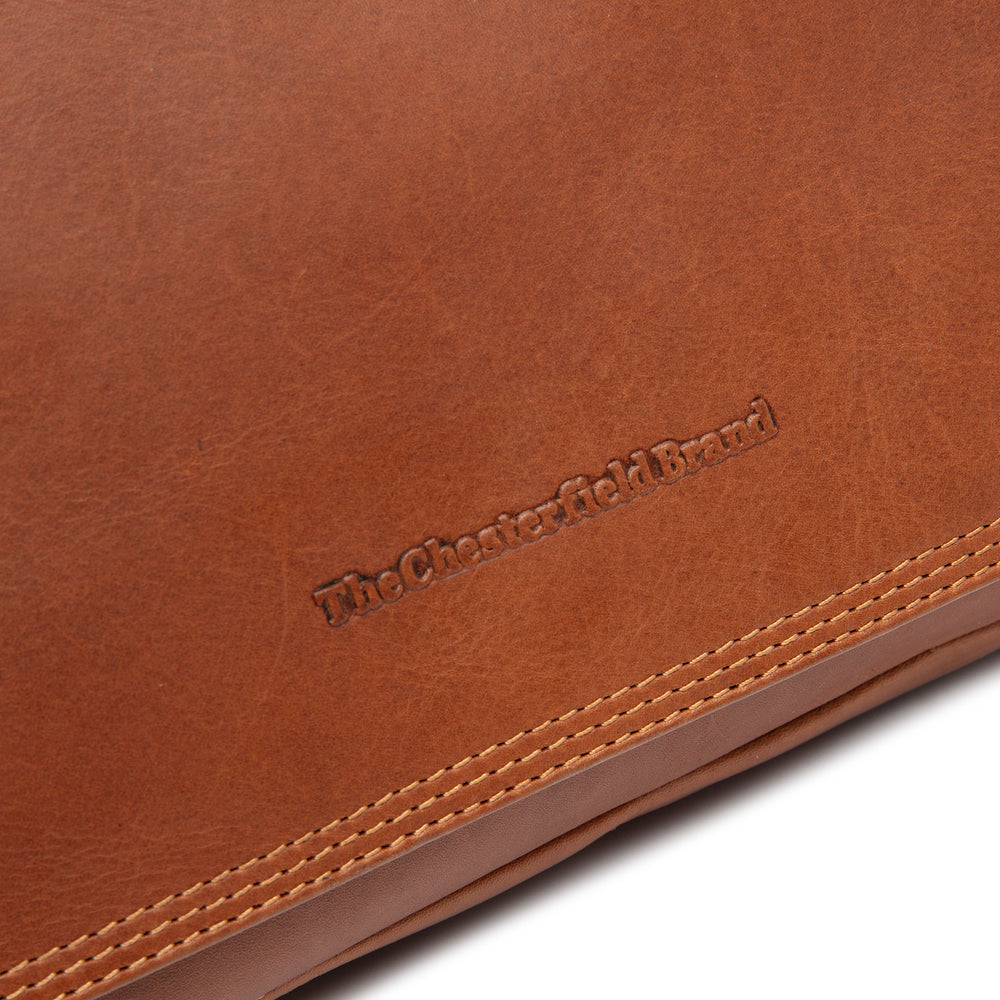 Leder Umhängetasche Cognac Forano