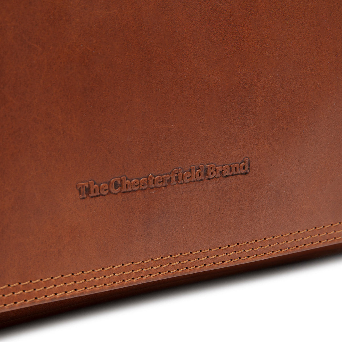 Leather Crossbody Bag Cognac Laverton