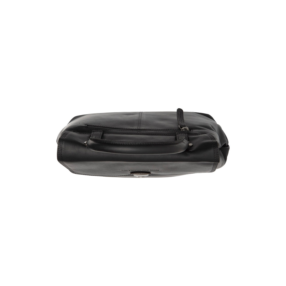 Leather Handbag Black Angera