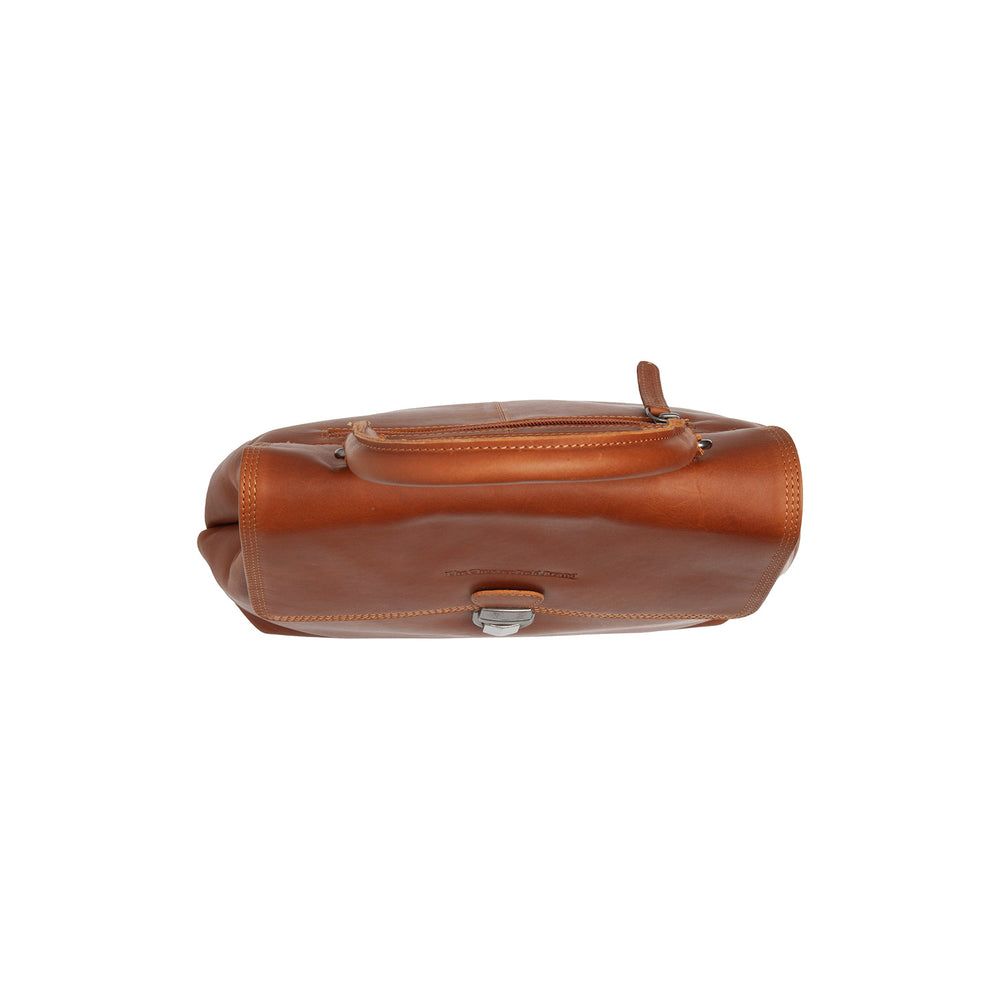 Leather Handbag Cognac Angera