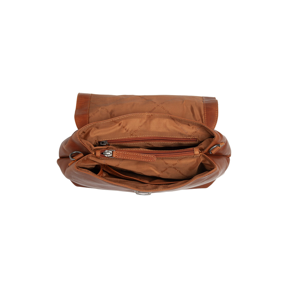 Leather Handbag Cognac Angera