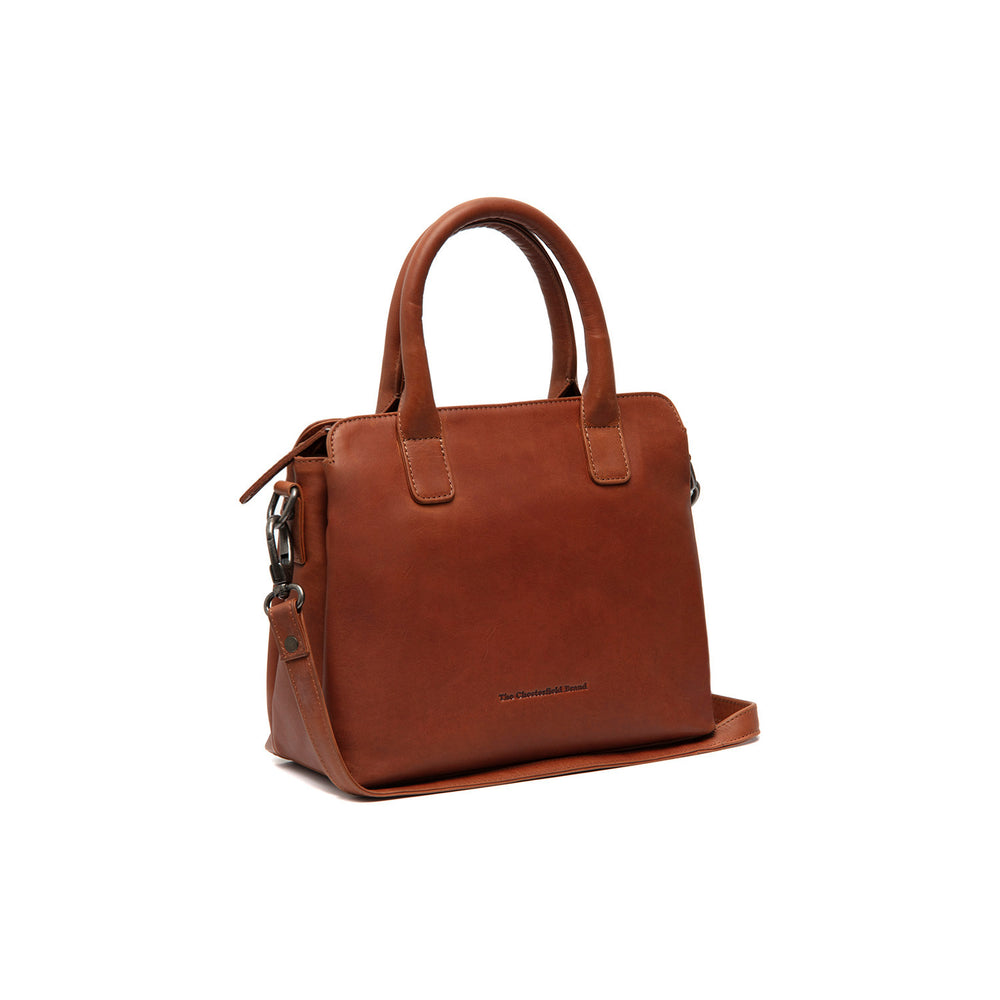 Sac à Main en Cuir Cognac Hermosa