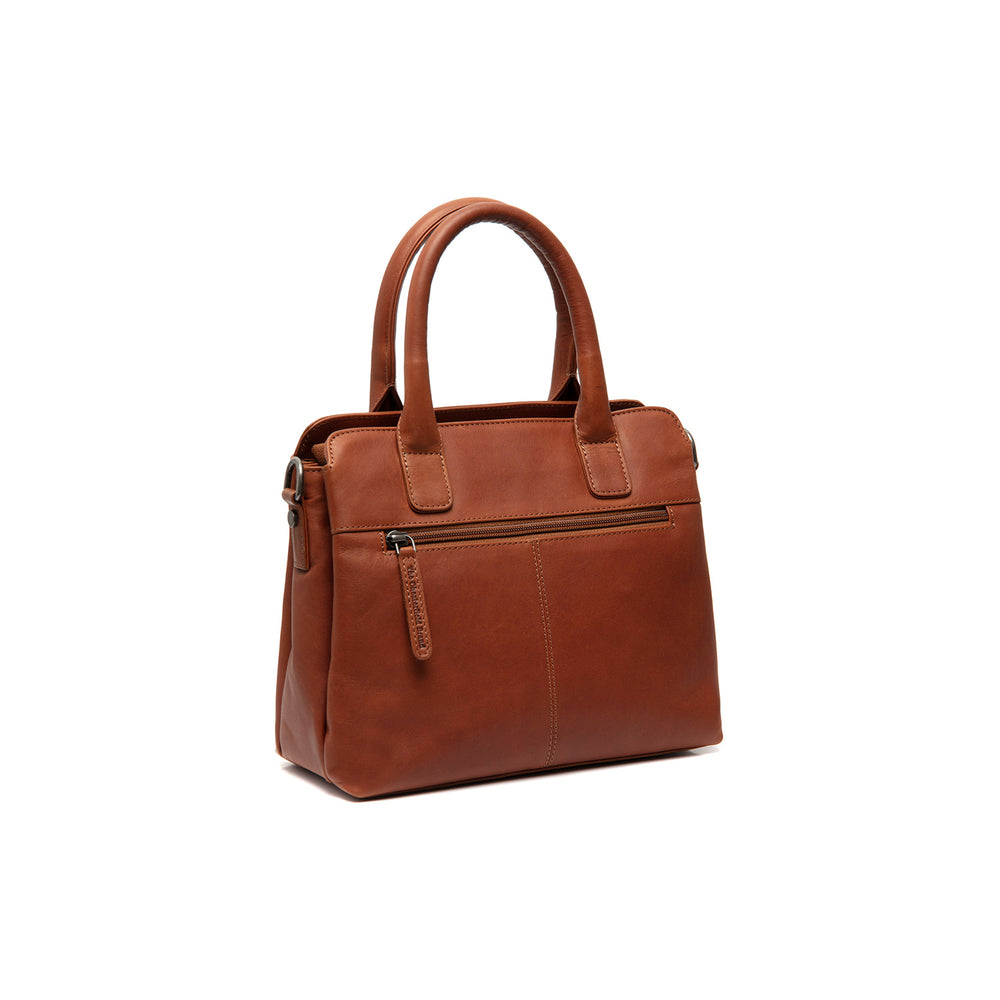 Sac à Main en Cuir Cognac Hermosa