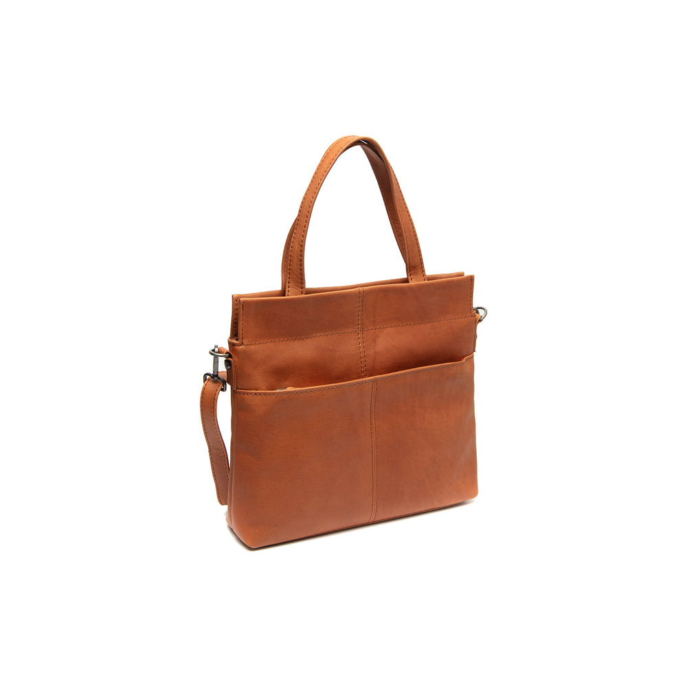 Sac à Main en Cuir Cognac Rivington