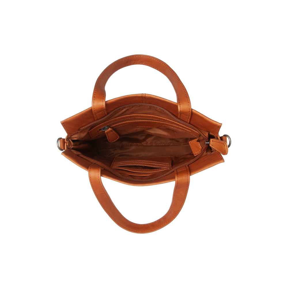 Sac à Main en Cuir Cognac Rivington