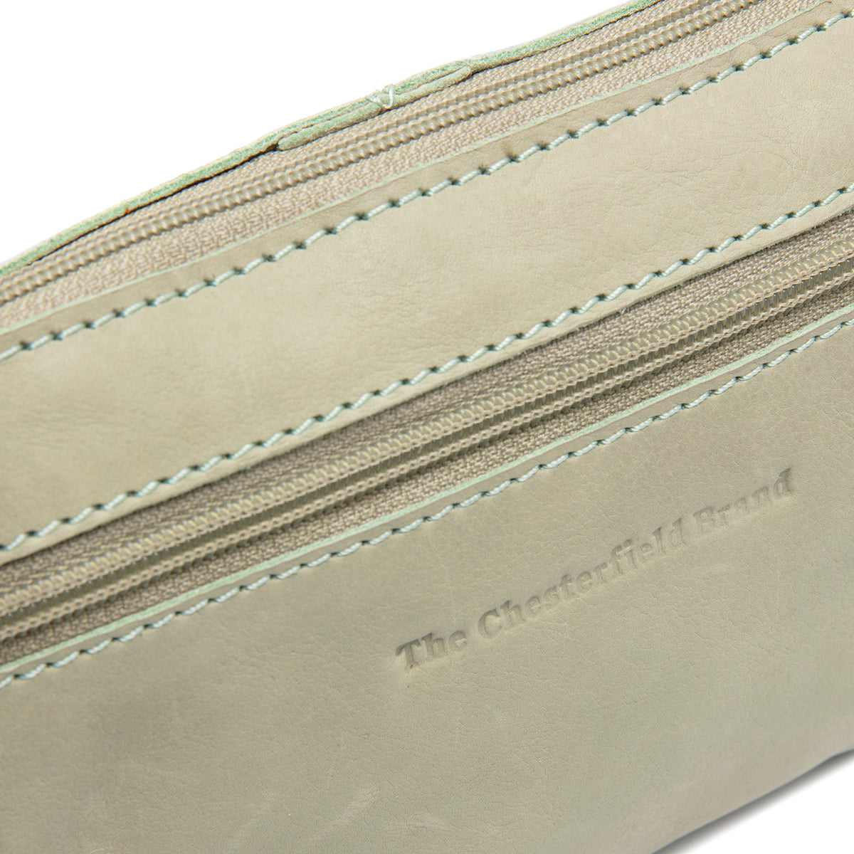 Leren Crossbody Tas Oceaan Groen Osaka