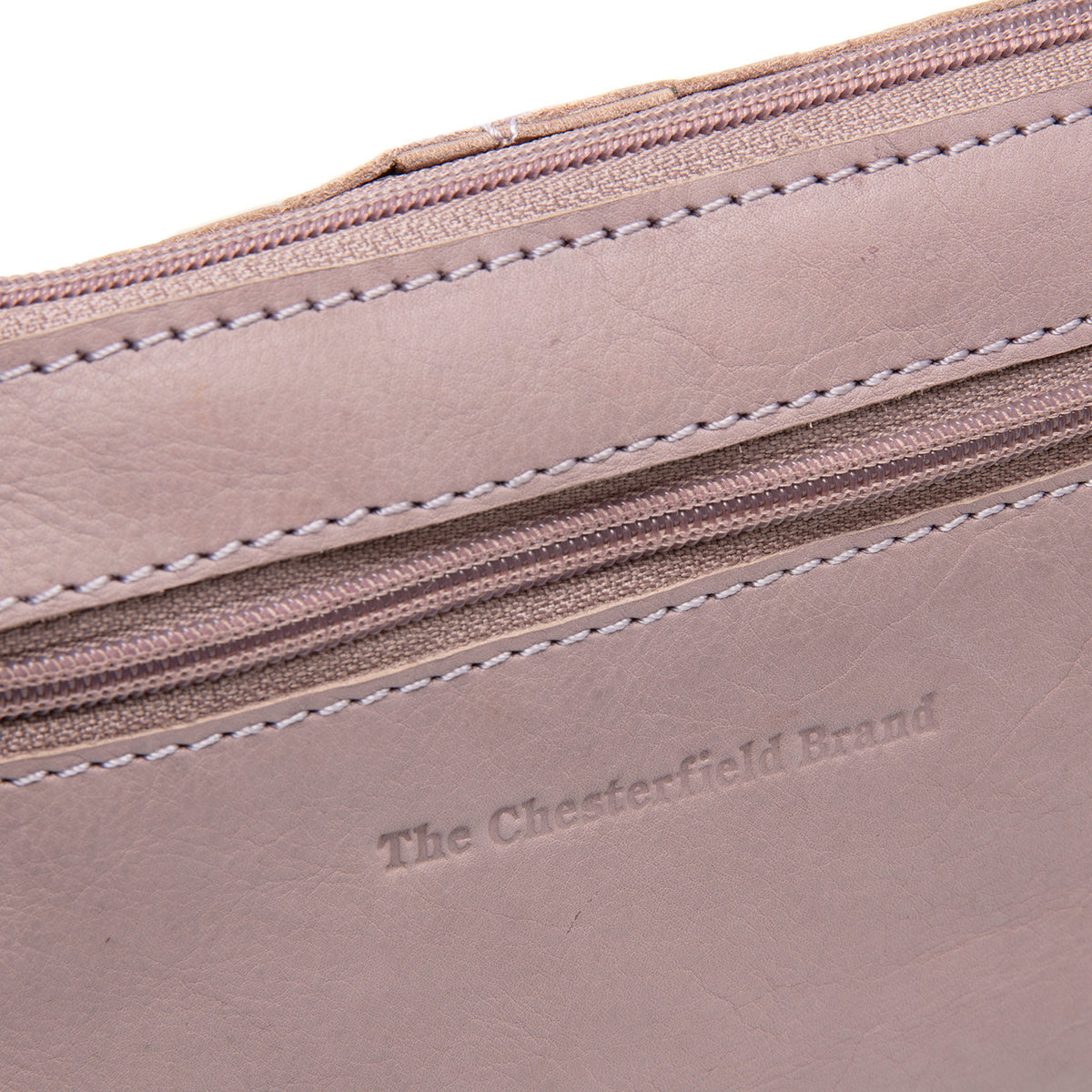 Leren Crossbody Tas Lavendel Lila Osaka