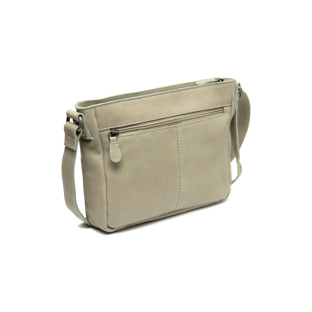 Leather Crossbody Bag Ocean Green Aston